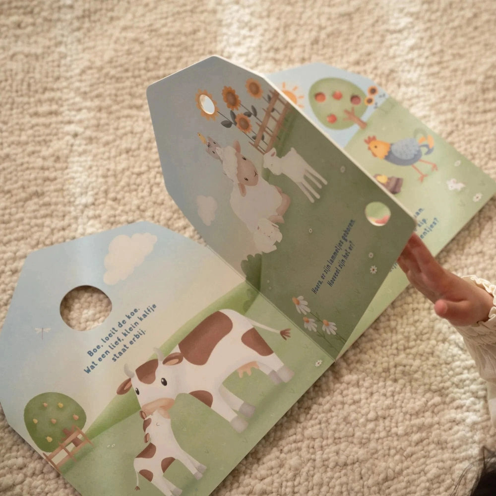 Little Dutch Kinderboek Mijn Doorkijkboek - Boerderij