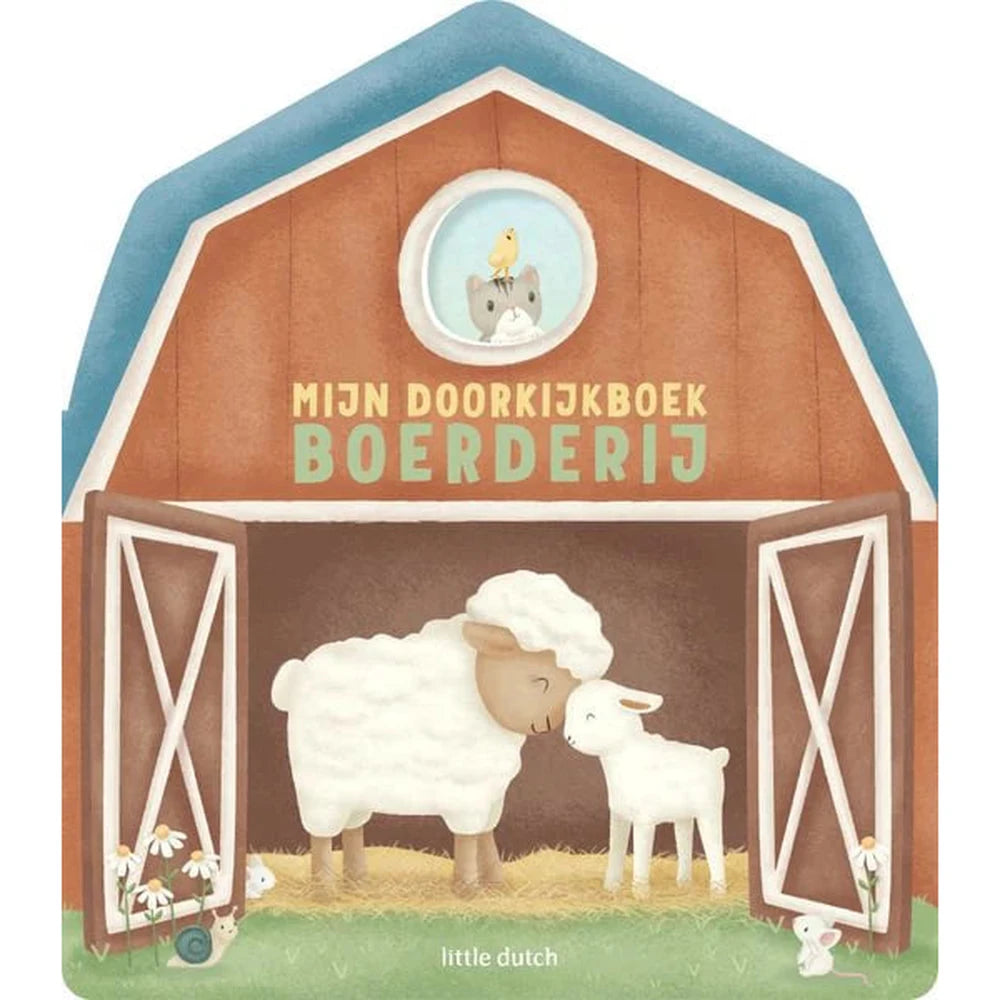 Little Dutch Kinderboek Mijn Doorkijkboek - Boerderij