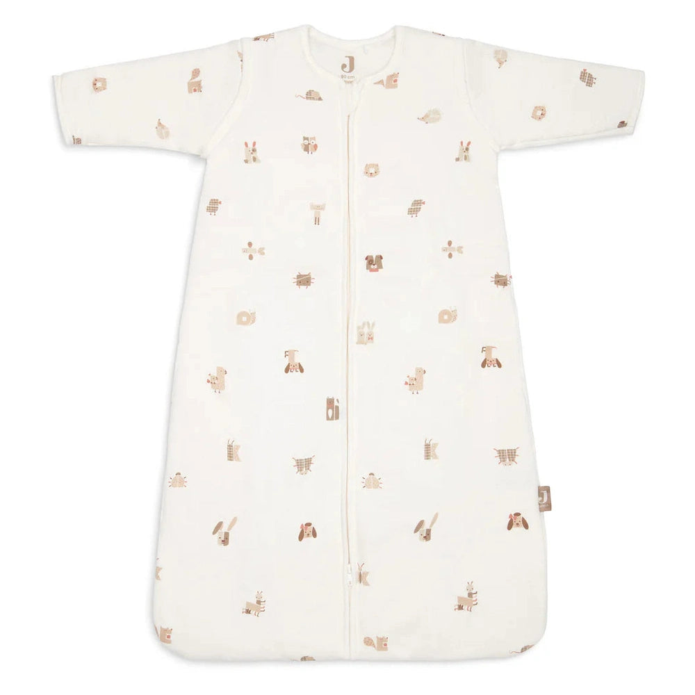 Jollein - Slaapzak met Afritsbare Mouwen - 2,5/3,5 TOG - Animal Friends
