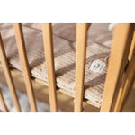 Jollein - Parklegger/Boxkleed 75x95cm - Cloudy Rib - Milky Coffee