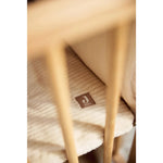 Jollein - Parklegger/Boxkleed 75x95cm - Cloudy Rib - Oatmeal