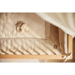 Jollein - Parklegger/Boxkleed 75x95cm - Cloudy Rib - Oatmeal