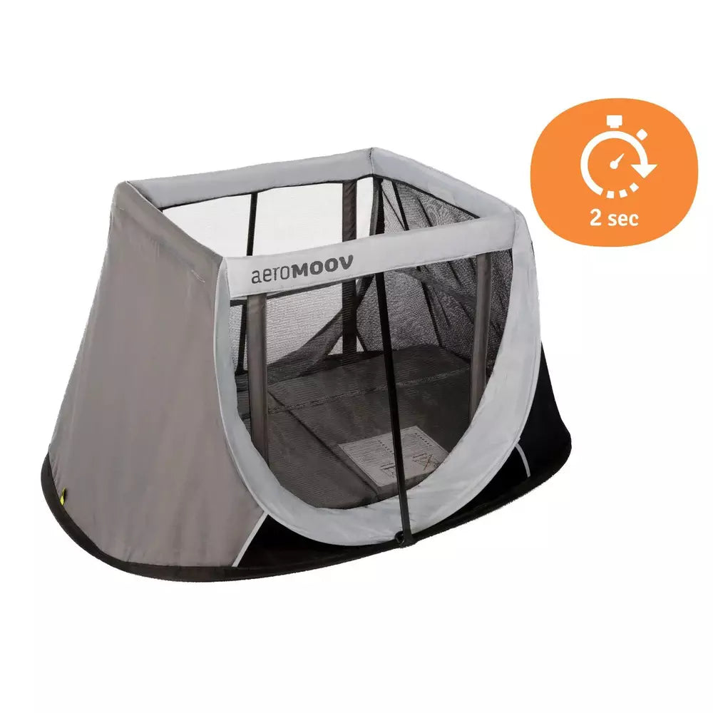 REISBED AEROMOOV - INSTANT TRAVEL COT - GREY ROCK