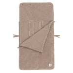 Jollein Voetenzak Groep 0+ 3/5punts - Cloudy Rib - Milky Coffee