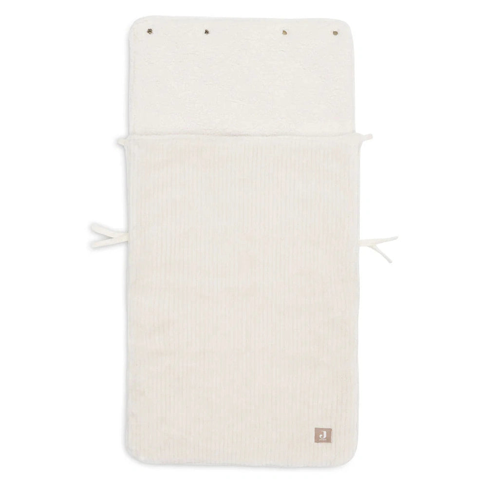 Jollein Voetenzak Groep 0+ 3/5punts - Cloudy Rib - Oatmeal