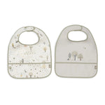 Jollein Slabbetjes Waterproof 2-pack - Tiny Park