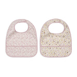 Jollein Slabbetjes Waterproof 2-pack - Flowers