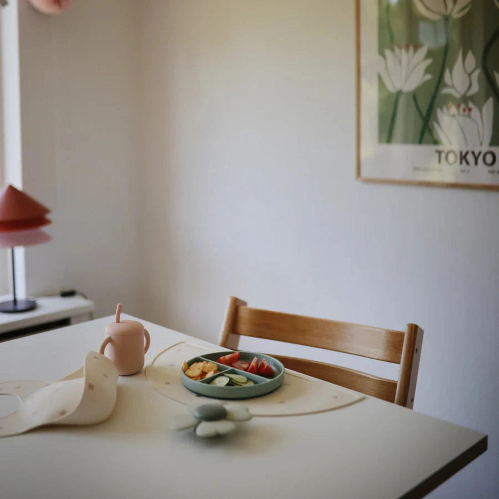 Mushie Spinner Met Zuignap - Klavertje Vier