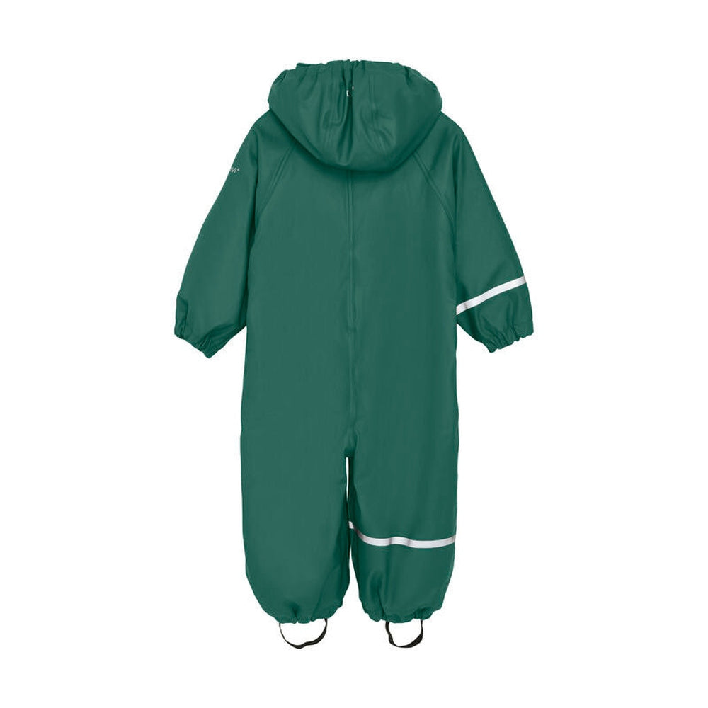 Waterdicht Regenpak Voor Kinderen Van Gerecycled Plastic En Gevoerd Fleece - Smoke Pine