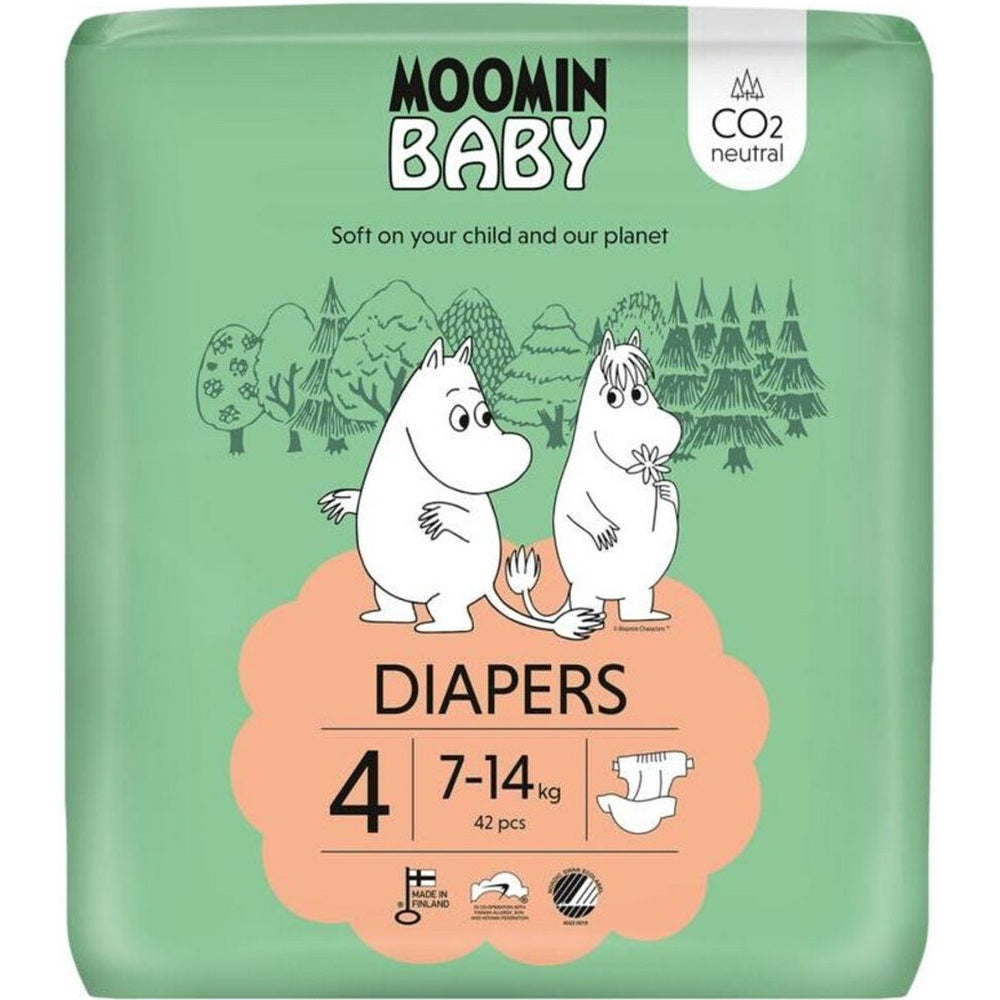 Moomin Baby luiers maat 4 42 pcs. 7-14 kg