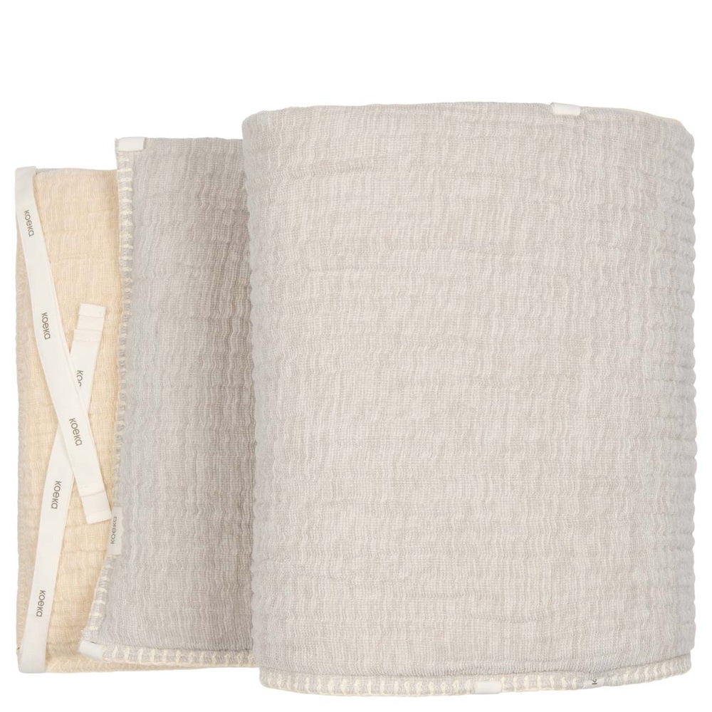 Koeka Boxbumper 180x30cm - Rivoli - Stone / Warm White