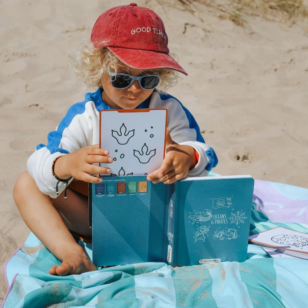 Kidywolf Kidydraw Mini Tekentablet REFILL - Galaxy / Dinosaurs