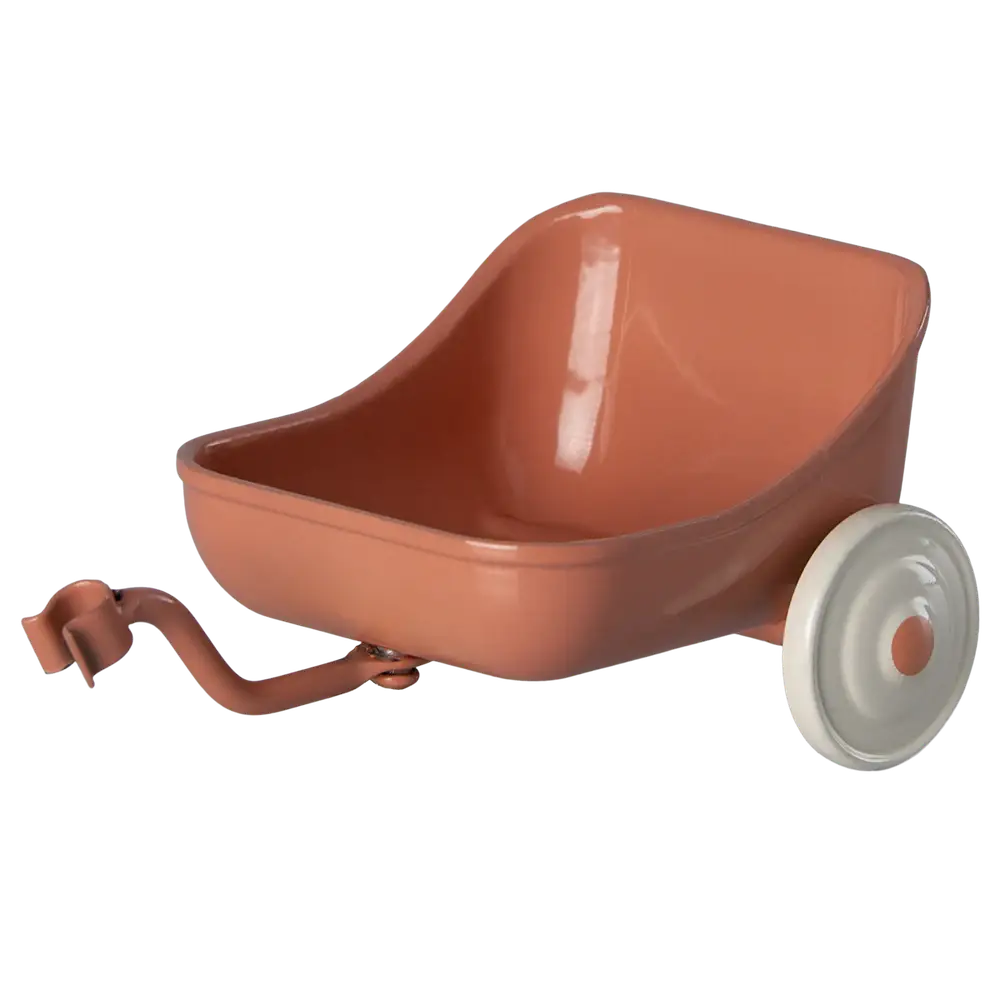 Maileg | Miniatuur Tricycle Hanger - Coral - Muis