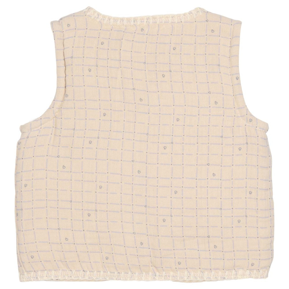 Koeka Baby Gilet Reversible Lind - Warm White