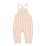 Minymo Overall Gestreept Silver Pink