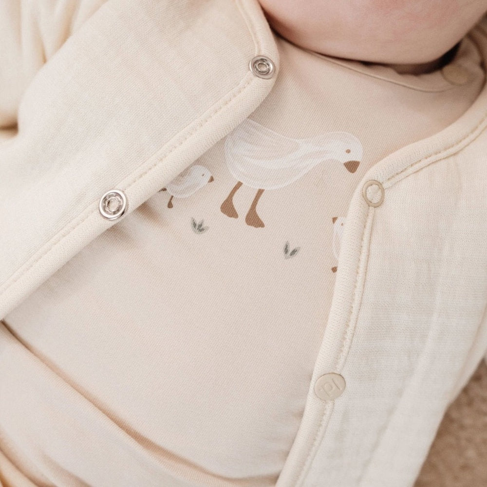 Little Dutch tshirt long sleeve - Sand