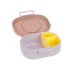 Lässig Snack- En Lunchbox Met Patroon - Roos