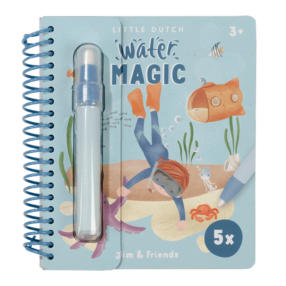 Little Dutch Waterkleurboek Jim & Friends