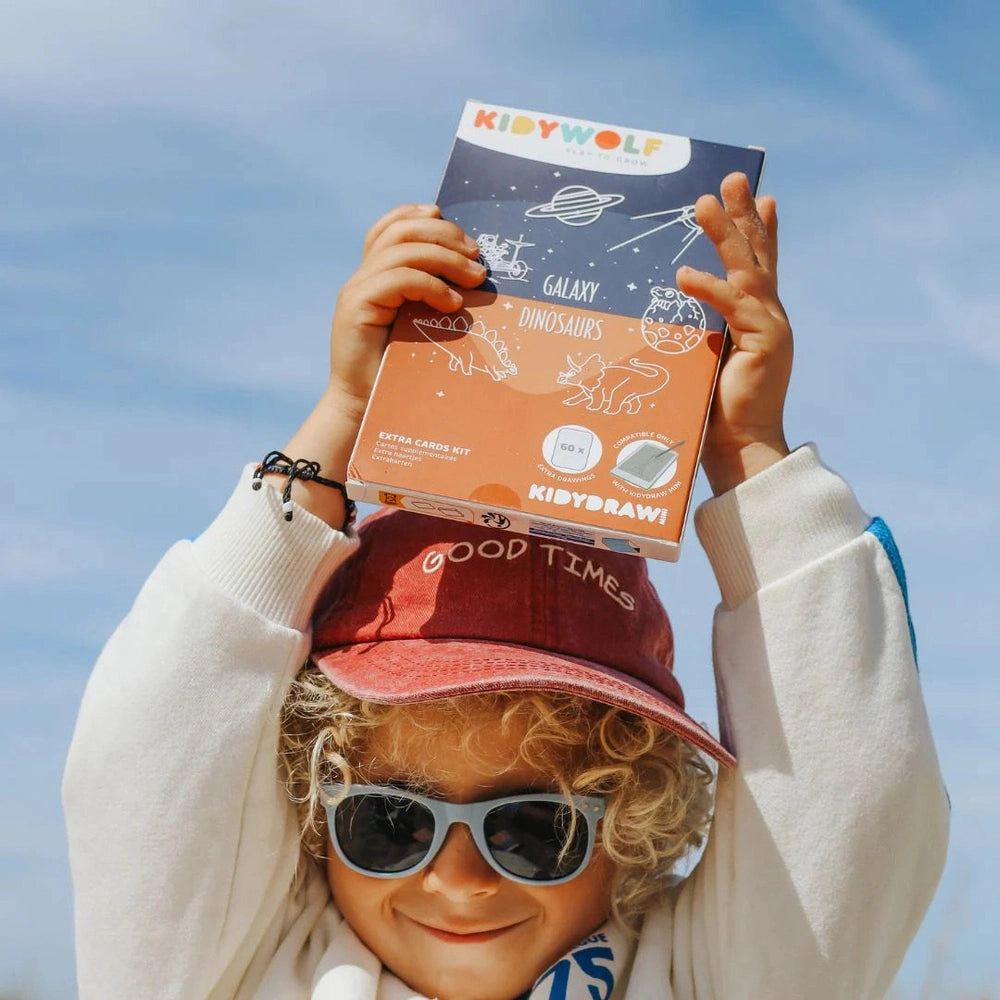 Kidywolf Kidydraw Mini Tekentablet REFILL - Galaxy / Dinosaurs