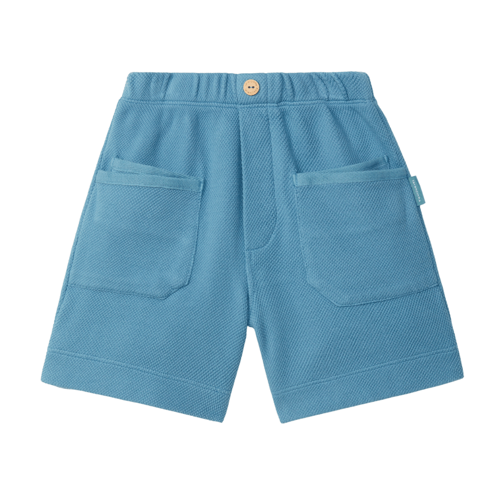Laranjinha Zomer Shorts Voor Kinderen - Turquoise