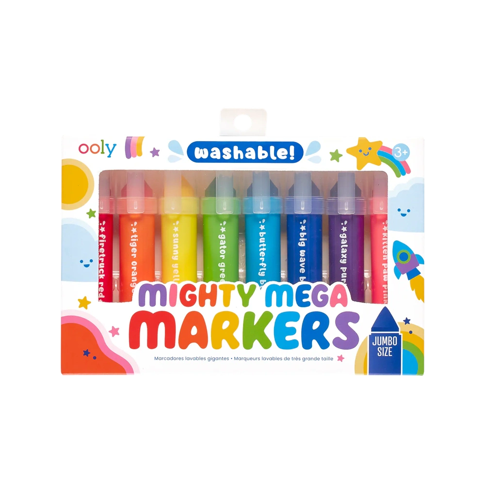 Ooly Mighty Mega Markers - Extra Dikke Stiften