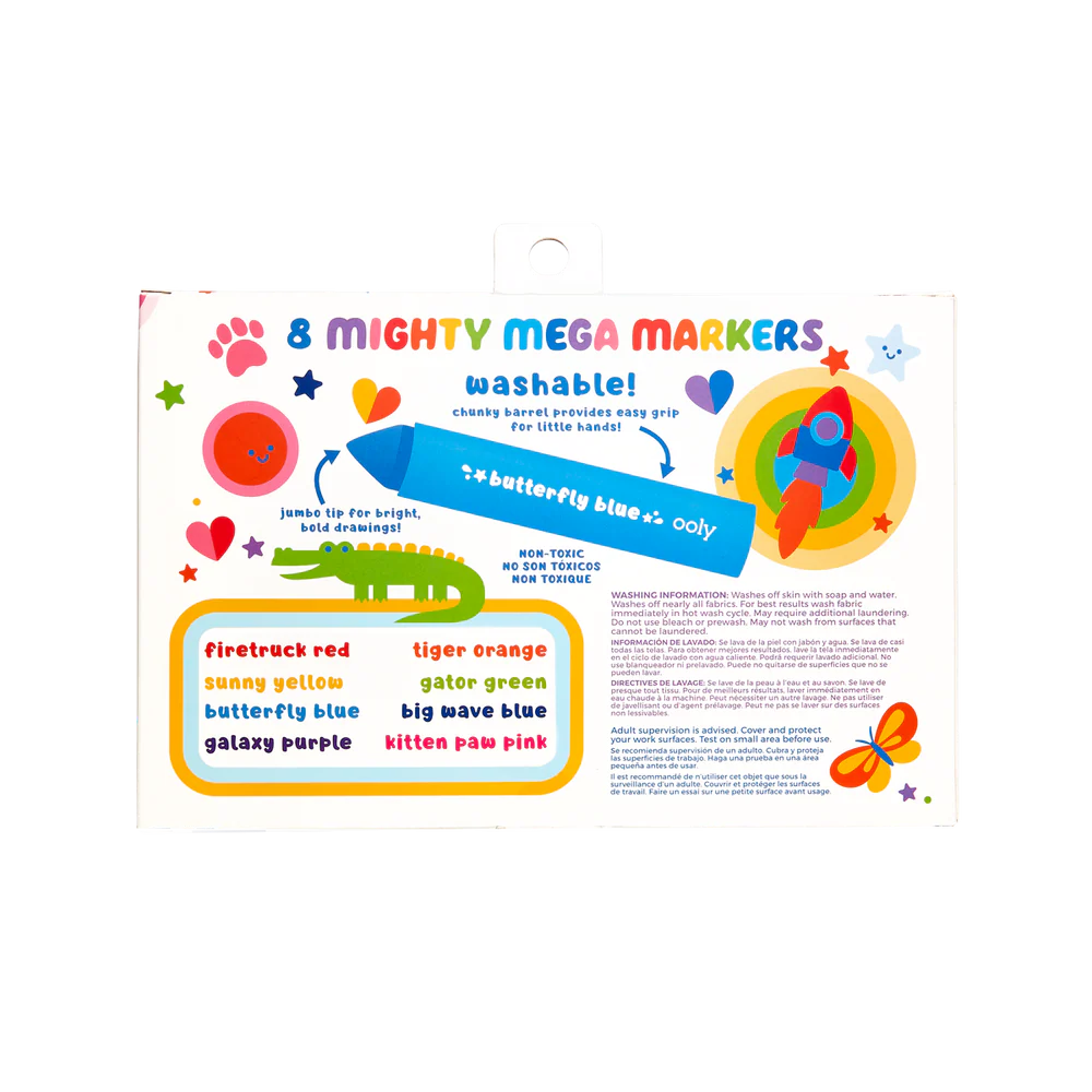 Ooly Mighty Mega Markers - Extra Dikke Stiften