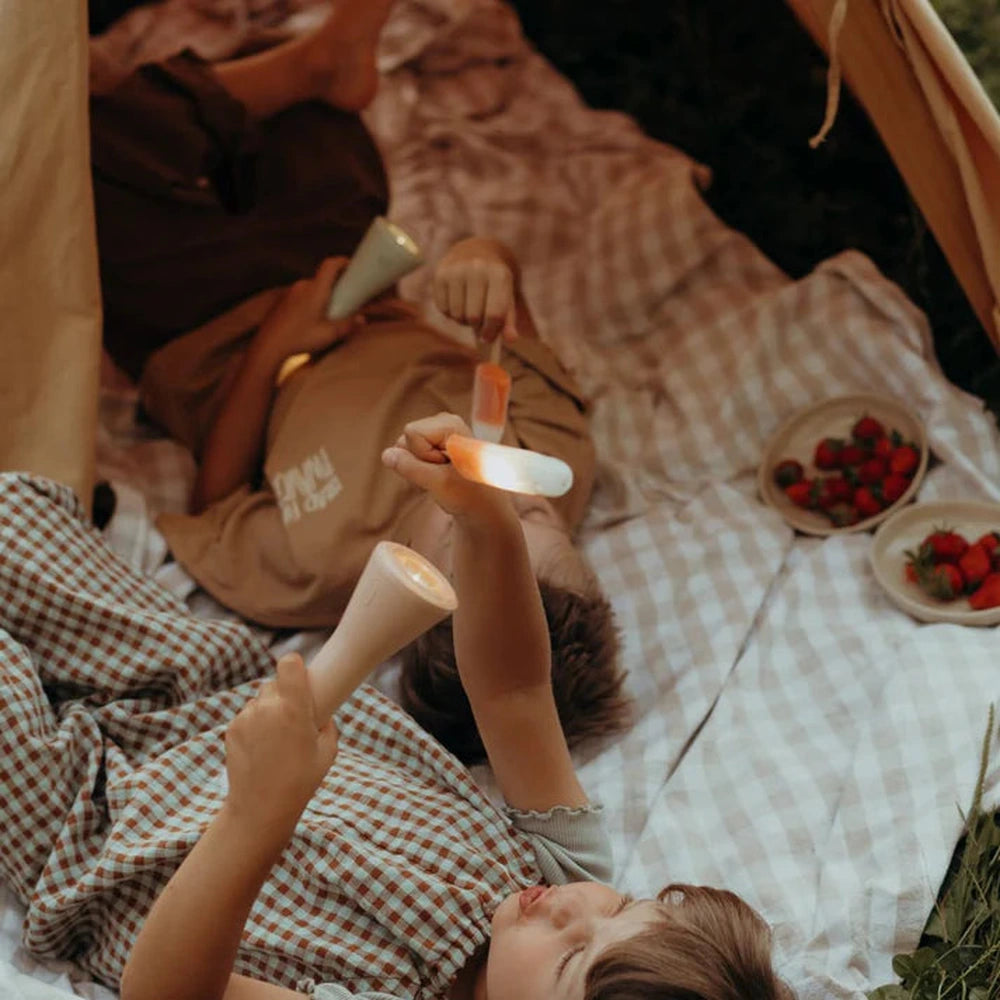 Kidywolf Multifunctionele Zaklamp Kidyflashlight - Roos