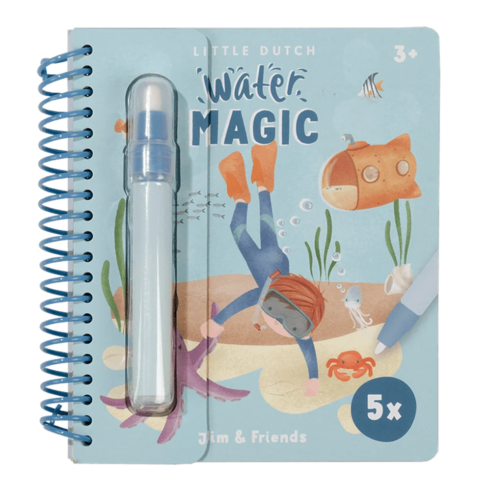 Little Dutch Waterkleurboek Jim & Friends