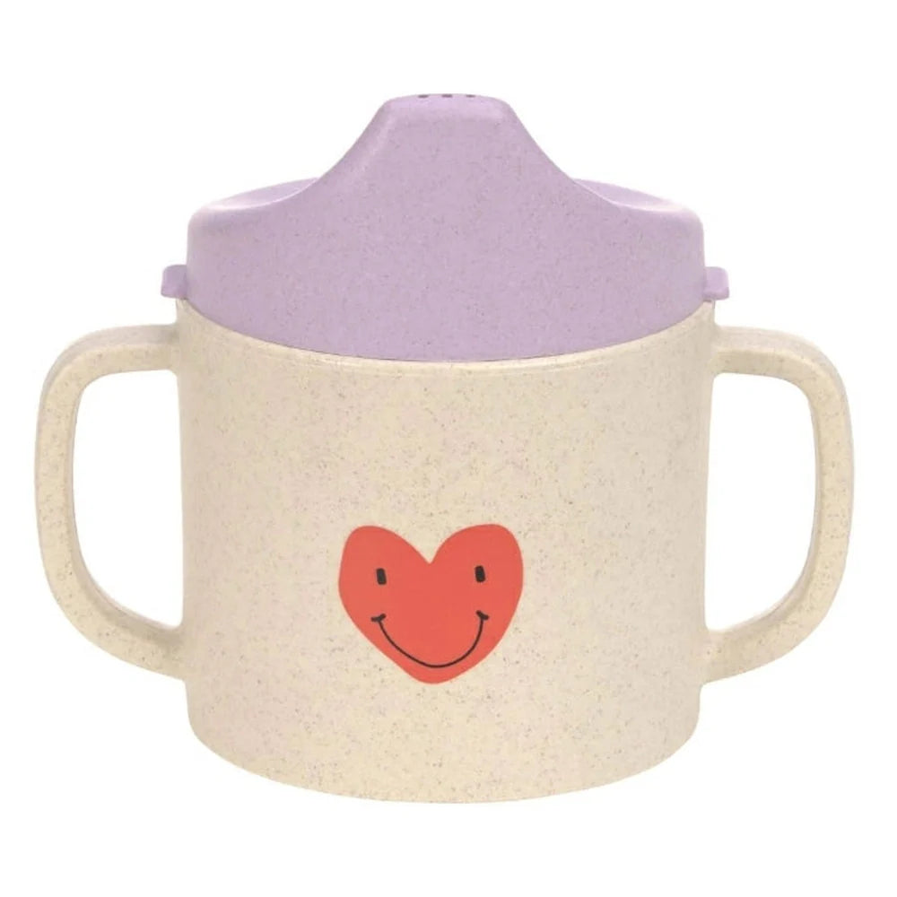 Lässig Sippy Cup - Happy Rascals Heart Lavender