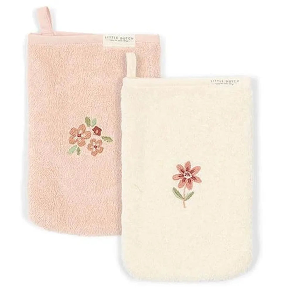 Lot de 2 gants de toilette Little Dutch - Fairy Garden
