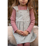 Little Dutch T-shirt Lange Mouwen Uit Biokatoen - Flower/Rouge