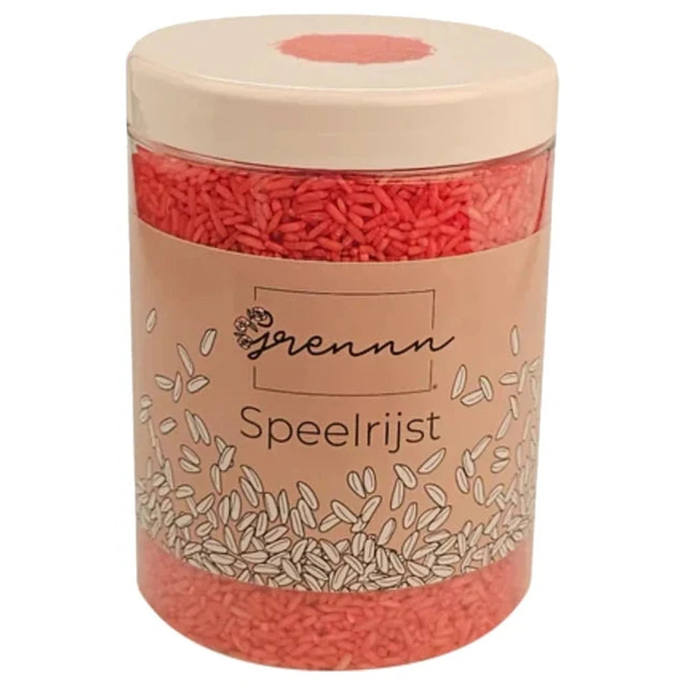 Grennn speelrijst rood 750 gram