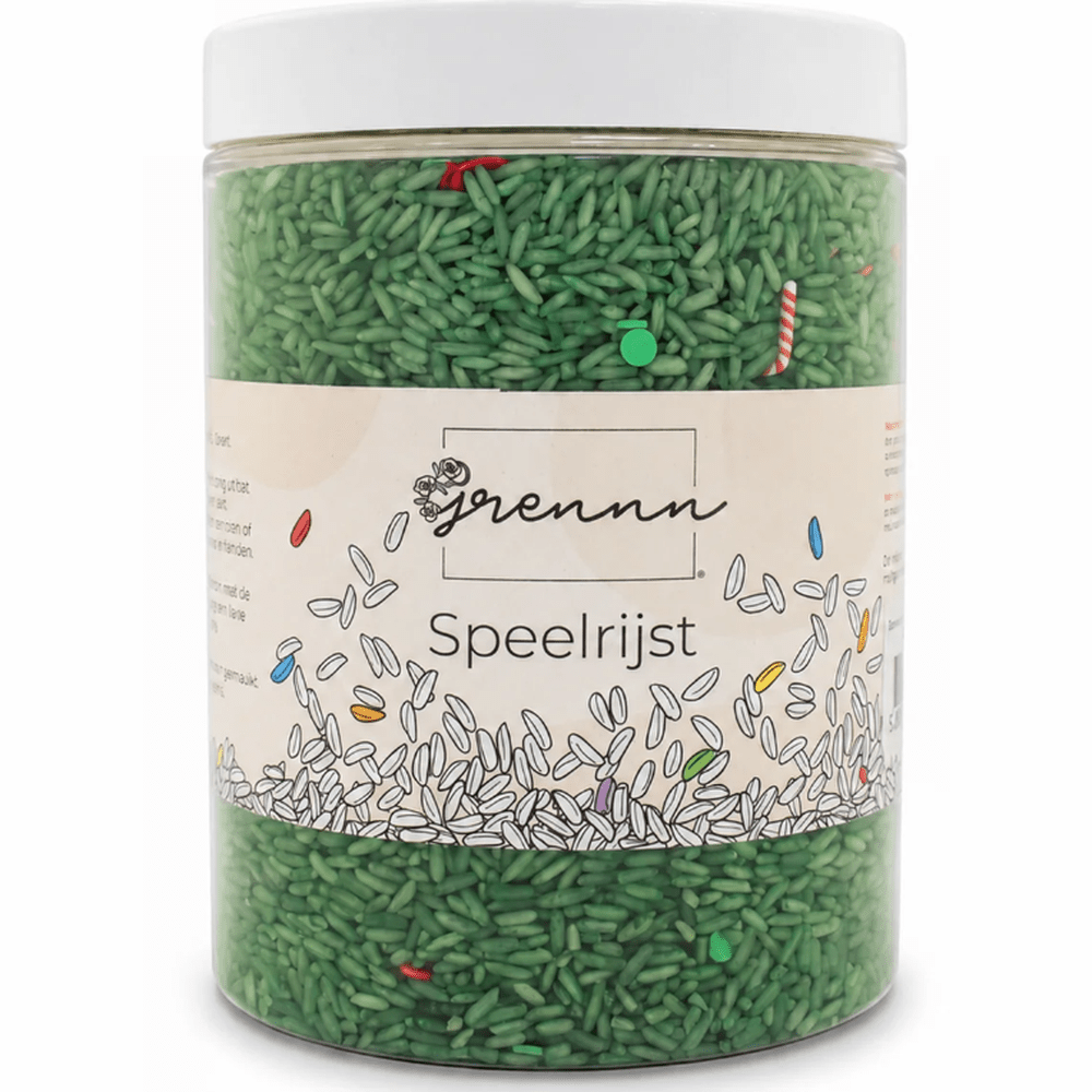 Grennn speelrijst santa claus 750 gram