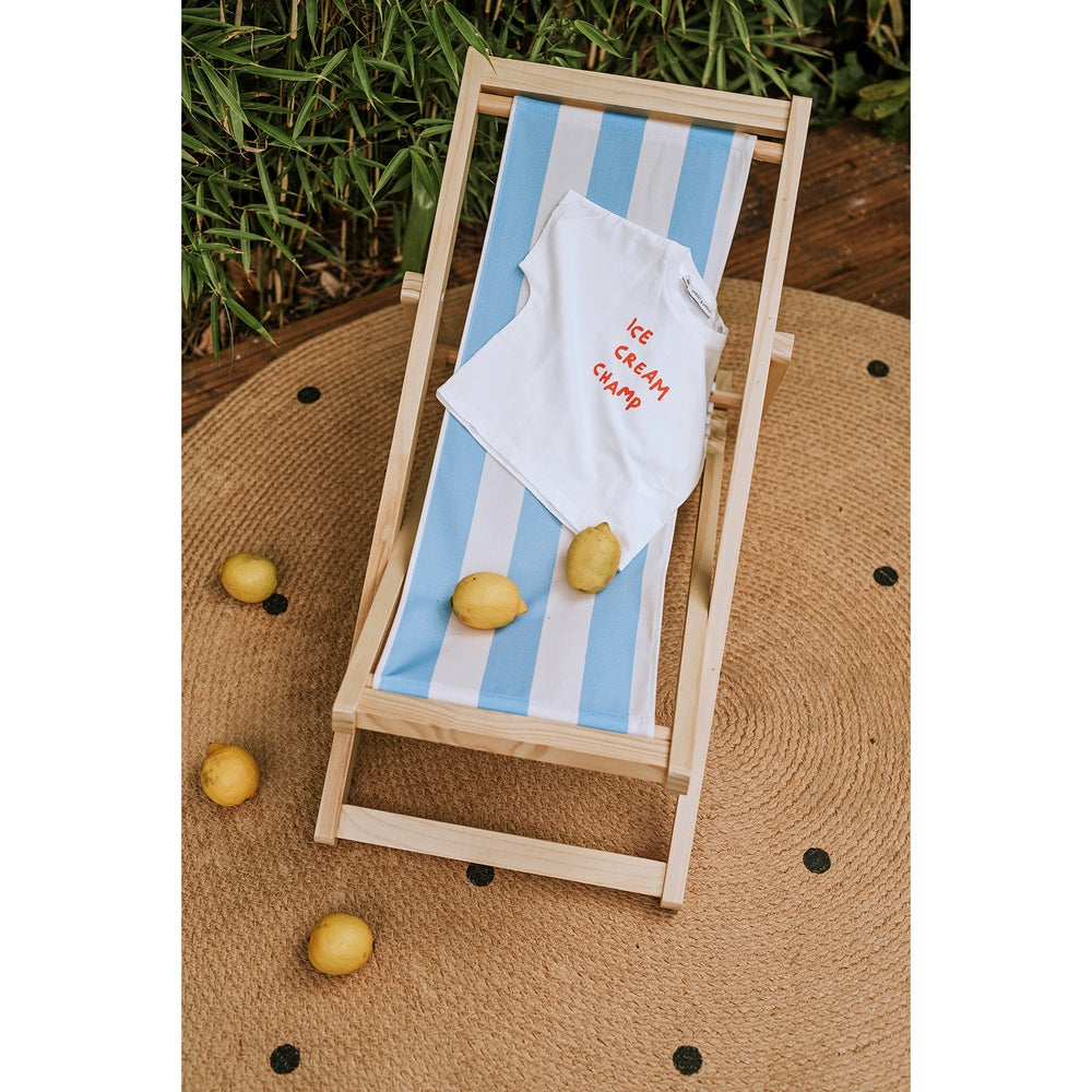 Sproet & Sprout T-shirt bébé Ice Cream Champ blanc cassé