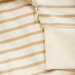Fixoni Pyjama Met Rits Bruin - Sesame