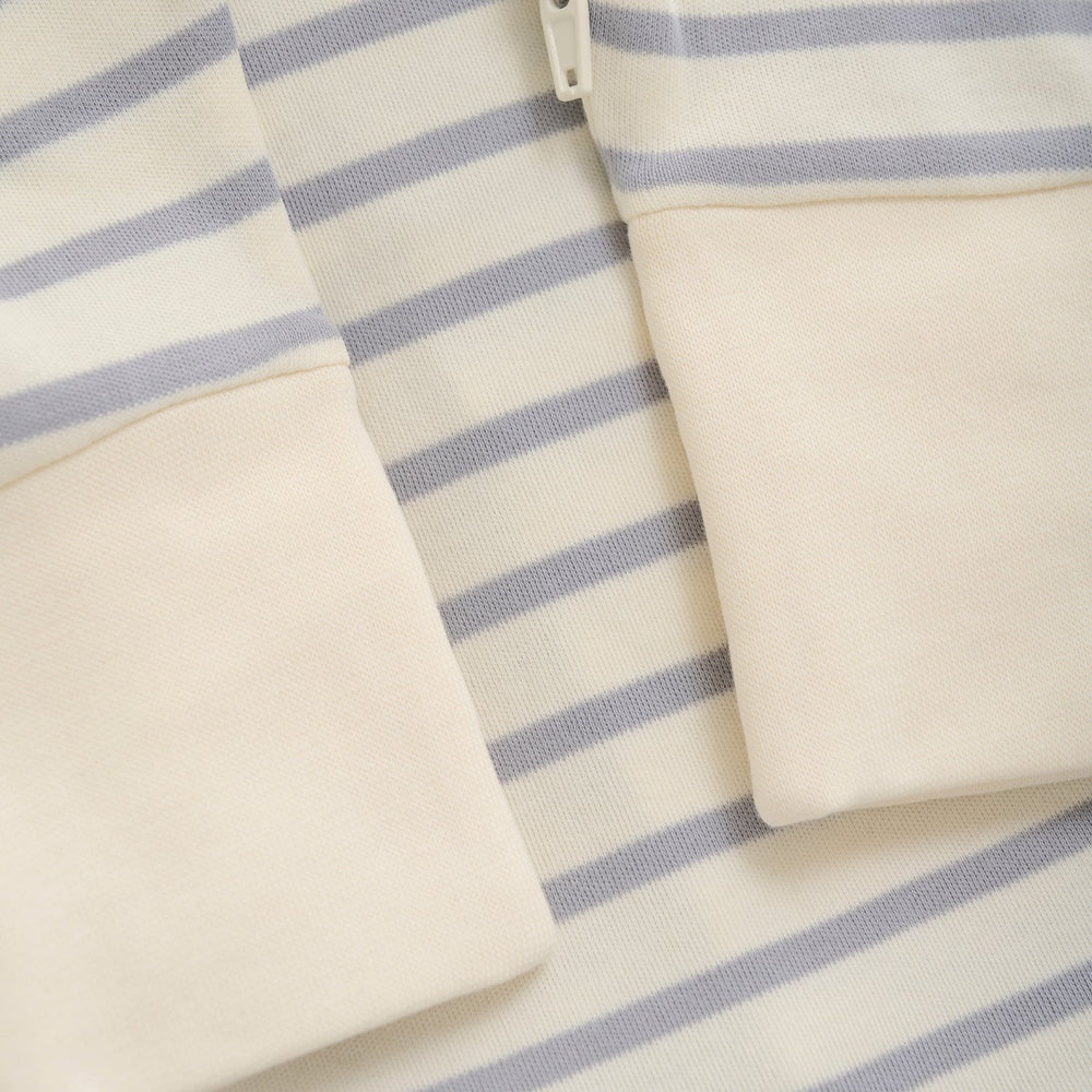 Fixoni Pyjama Met Rits Blauw - Weathervane