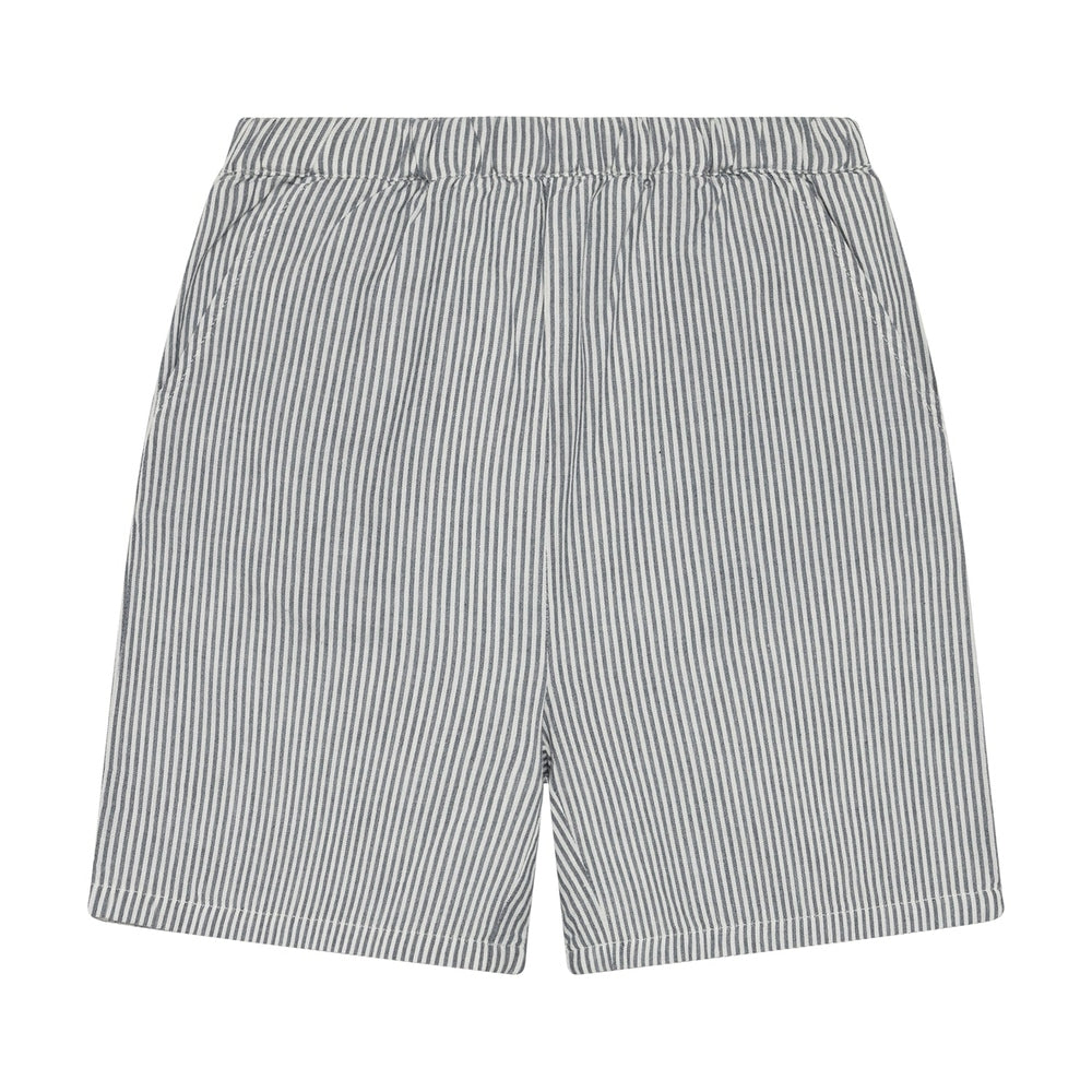 Huttelihut Gestreepte Kinder Shorts – Luchtige Zomershort – Dark Navy