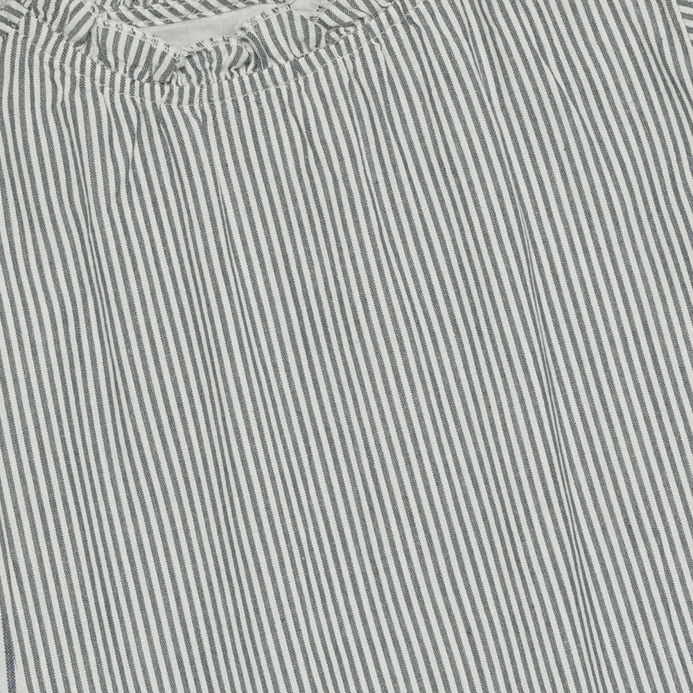 Huttelihut Gestreepte Jurk – Zomerse Kinderjurk – Dark Navy