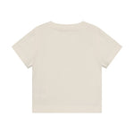 Huttelihut T-shirt met Korte Mouwen – Zacht Basic Kinder T-shirt – White