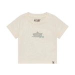 Huttelihut T-shirt met Korte Mouwen – Zacht Basic Kinder T-shirt – White