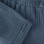 Huttelihut Muslin Shorts – Luchtige Katoenen Short – Dark Navy