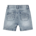 En Fant Bermuda Shorts Denim Lichtblauw Denim