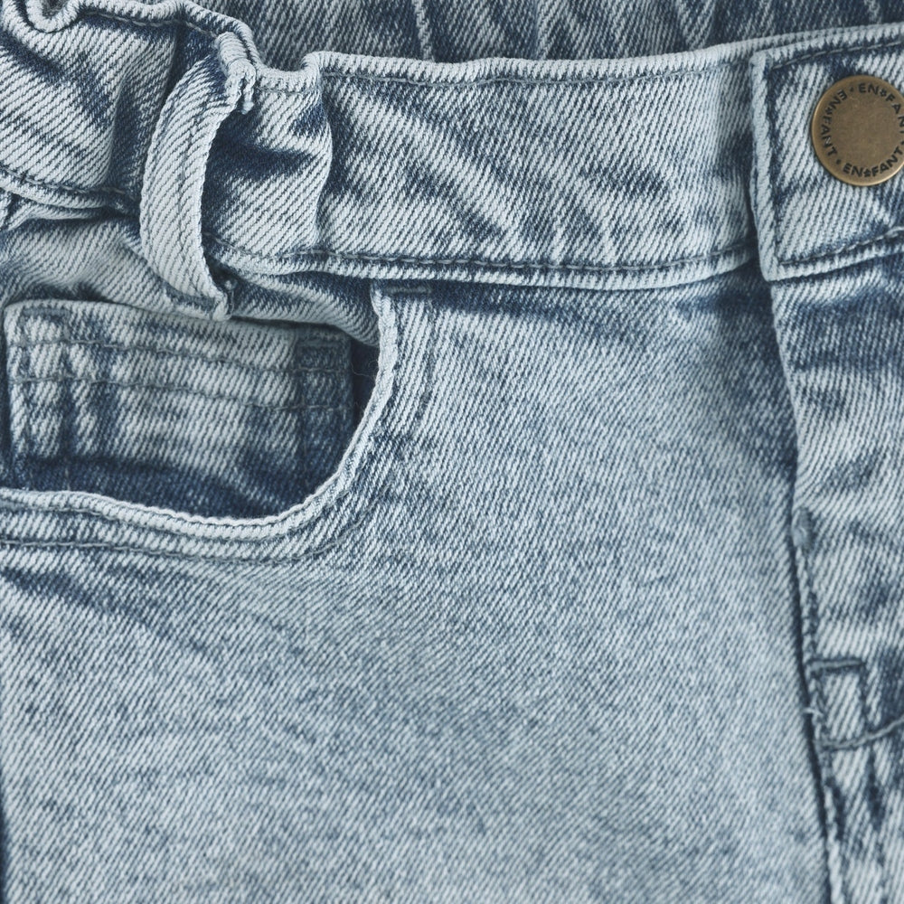 En Fant Jeans Wide Denim Lichtblauw Denim