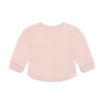 Minymo Fleece Jas Lange Mouw Peach Whip