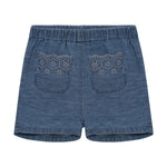 Minymo Shorts Chambray Faded Denim