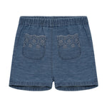 Minymo Shorts Chambray Faded Denim