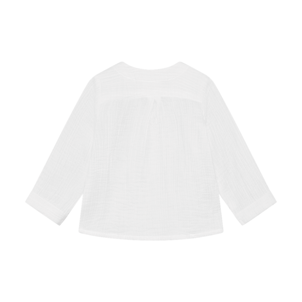 Minymo Hemd Lange Mouw Bright White