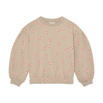 Minymo Sweatshirt Lange Mouw AOP Doeskin