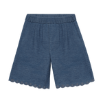 Minymo Bermuda Shorts Chambray Faded Denim