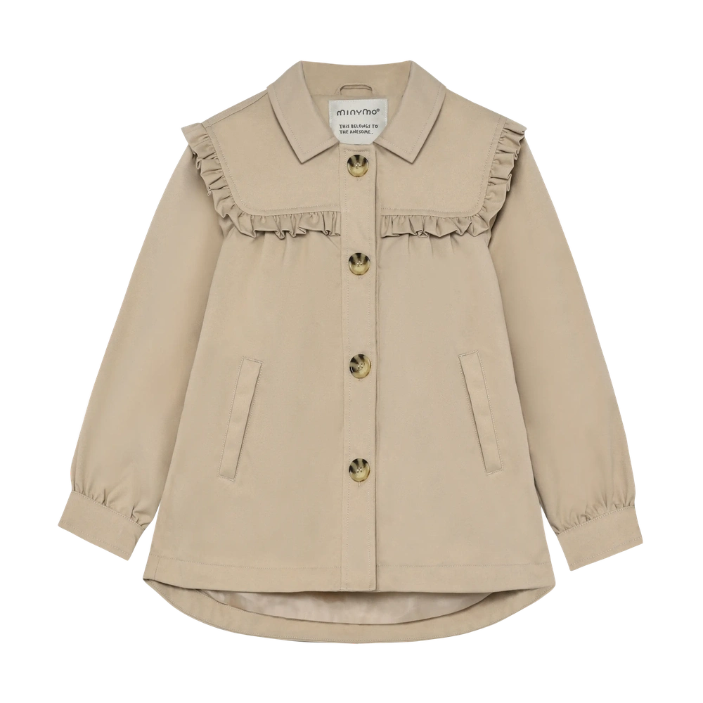 Minymo Trenchcoat Doeskin